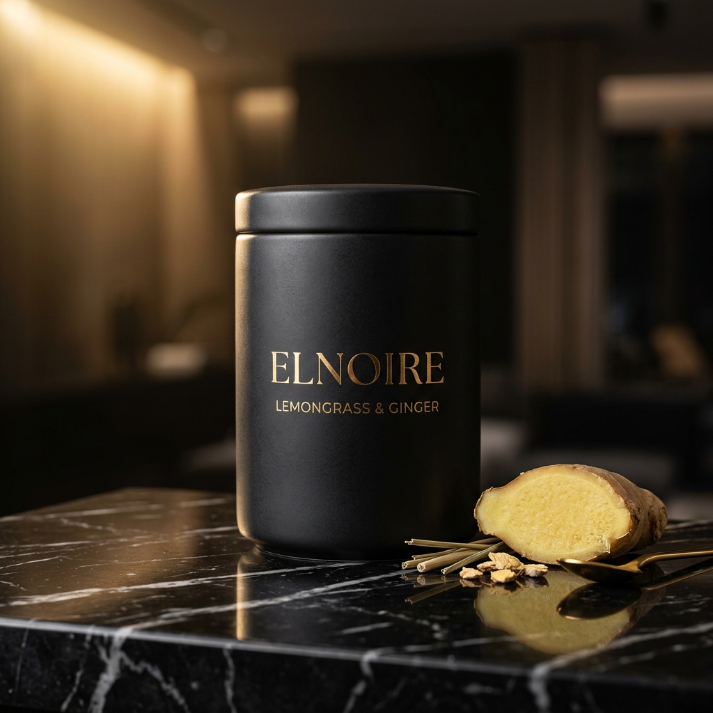 ELNOIRE Lemongrass & Ginger Tea canister