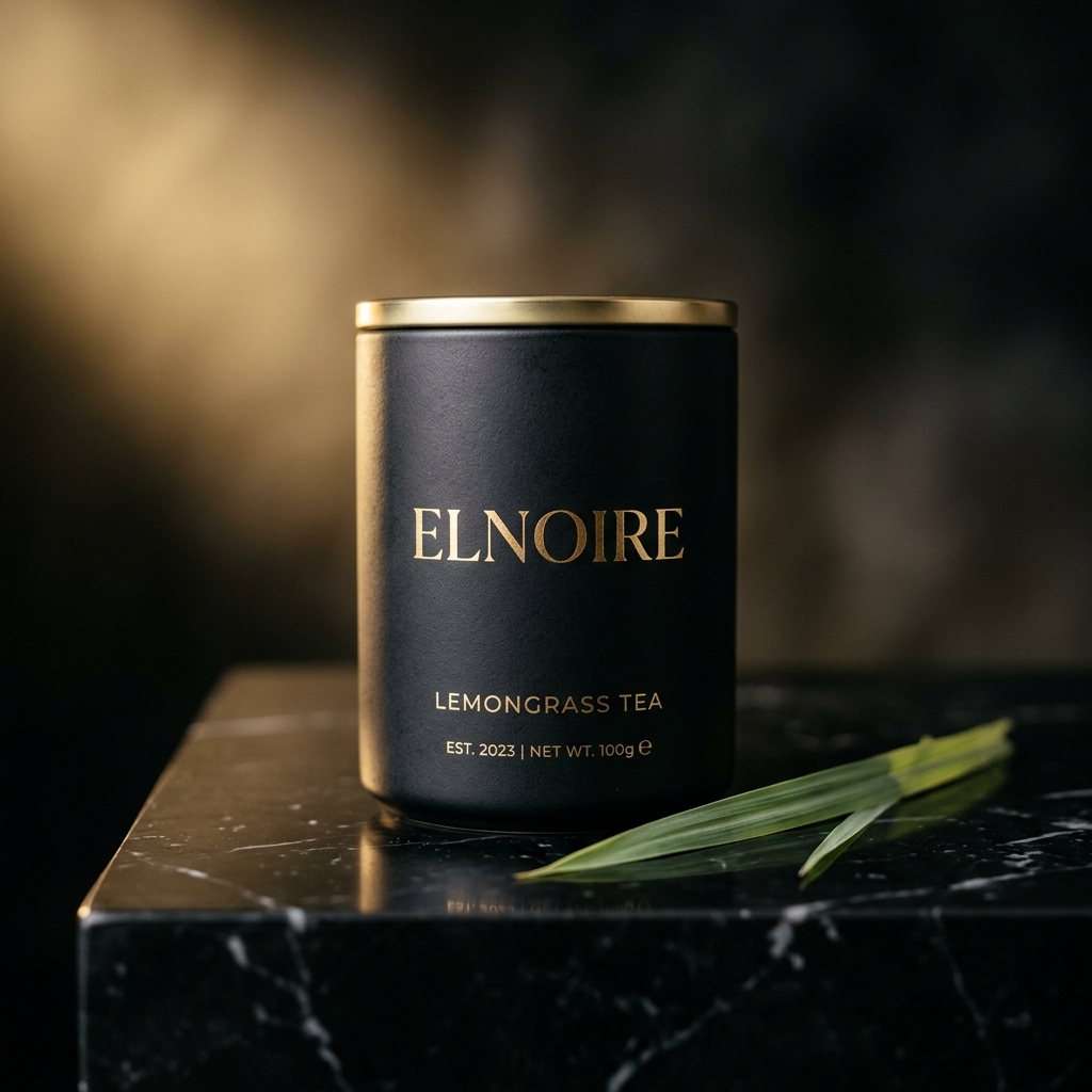 ELNOIRE Lemongrass Tea canister
